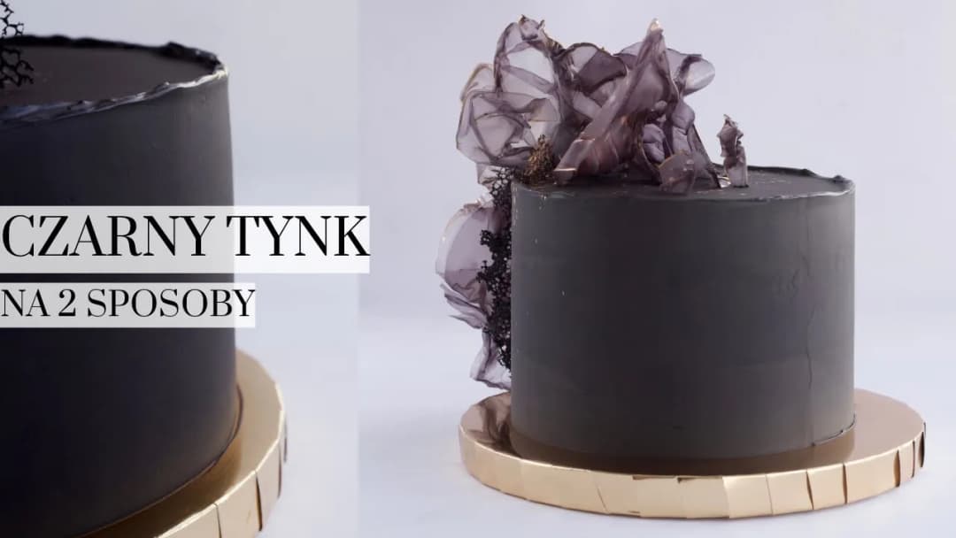 Jak zrobić czarny krem do tortu, który zachwyci Twoich gości